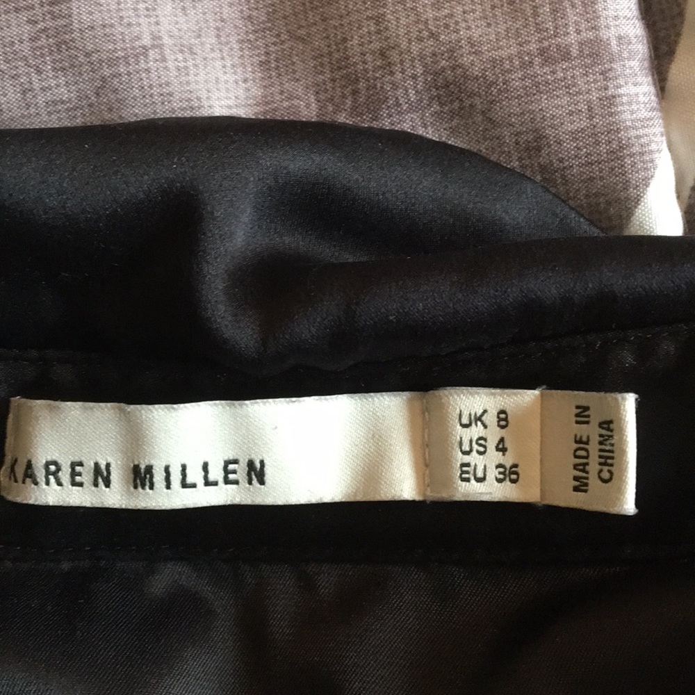 Black and Green Karen Millen Dress